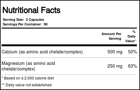 Nature's Plus Cálcio Magnésio 180 Cápsulas Vegetarianas - Vitalidade e Saúde Óssea - Imagem 4