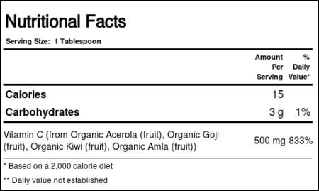 Nature's Way, Alive! Vitamina C - 120 g - Image 2