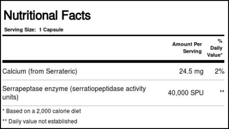 Doctor's Best, Serrapeptase - 270 Cápsulas - Image 3