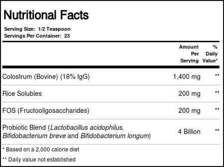 ChildLife, Probióticos mais Colostro em Pó - 50 g - Image 2