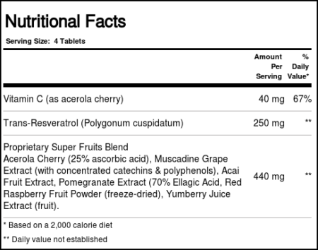 YouTheory, Resveratrol - 250mg - 160 comprimidos - Image 2