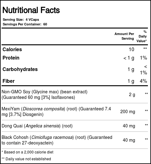 Solaray Fitoestrógeno 240 Cápsulas Vegetarianas: Equilíbrio Hormonal e Bem-Estar Natural - Imagem 4