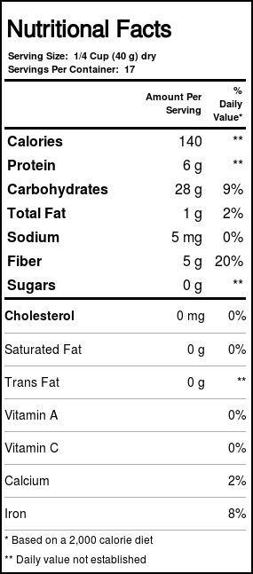 Bobs Red Mill Cereal Quente 10 Grãos - 4 Pacotes de 25 Onças Cada (100oz Total) - Imagem 3