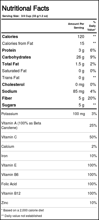 Cereal Kashi Coração a Coração Mel Torrado Aveia: Caixa Econômica com 10-12 Pacotes (284-340g cada) - Imagem 3