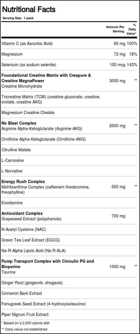 Universal Nutrition, Animal Pump - 30 Pacotes - Image 4