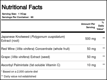 Pure EnCápsulasulations Resveratrol extra 60 Cápsulas Vegetarianas - Image 4