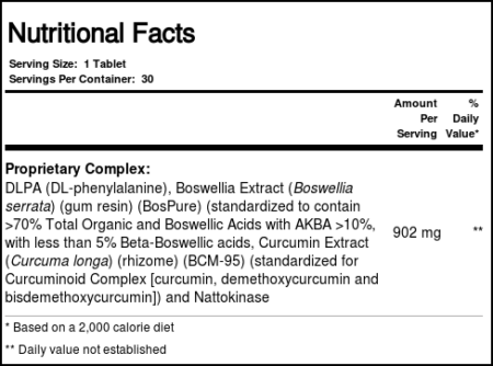 Terry Naturally, Curamin® Extra Forte - 30 Tabletes - Image 5