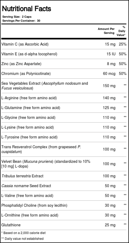 Nature's Plus, GH Male™ - Hormônio do Crescimento para Homens - 60 Cápsulas - Image 4