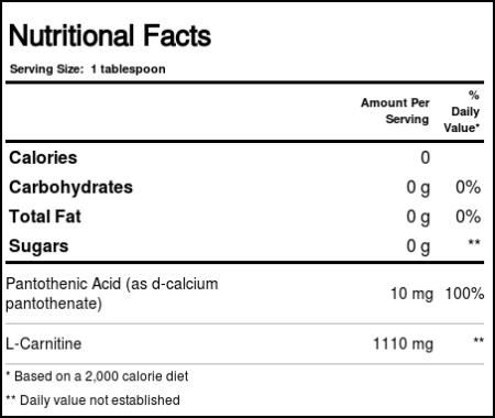 0 L-Carnitina Combustível 1100 Wil 16 Oz - Image 3