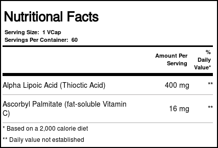 Ácido Alfa-Lipóico 400mg 60 Cápsulas Vegetarianas Pure EnCápsulasulations - Imagem 4