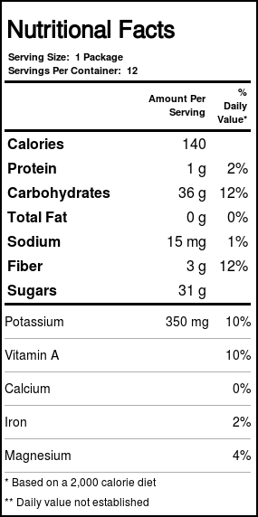 Eden Foods Lanche de Bolso Frutas Secas Orgânicas 12 Pacotes - Energia Natural - Imagem 2