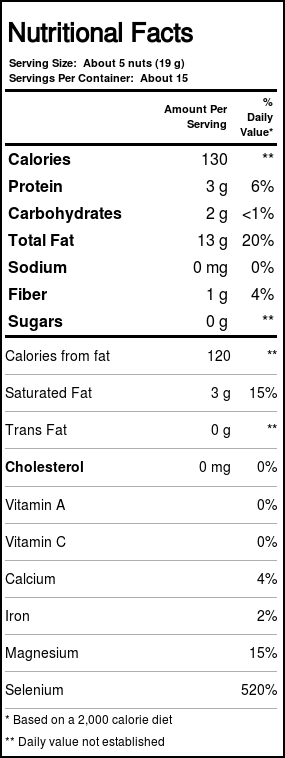 Castanha do Pará Orgânica Sem Sal Now Foods - 284g: Superalimento Rico em Selênio e Nutrientes Essenciais - Imagem 3