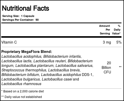 MegaFood Megaflora 90 Cápsulas: Saúde Intestinal e Bem-Estar - Imagem 4