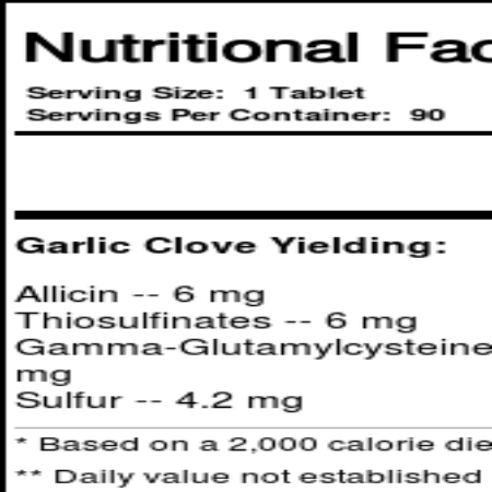 Source Naturals Wellness GarliCell™ 90 Tabletes: Saúde do Coração e Imunidade - Imagem 3