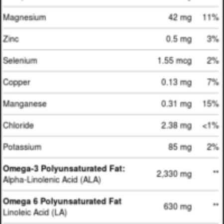 Barlean's Raw Energy: Linho, Chia e Coco - Potência e Nutrição Energética 340g - Imagem 3
