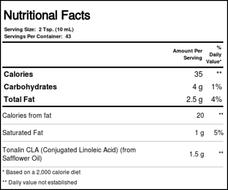 Barlean's, Tonalin® CLA, Sabor Maçã Fresca - 454 g (16 fl oz) - Image 3