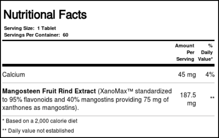 Source Naturals, Mangostão - 60 Comprimidos - Image 2