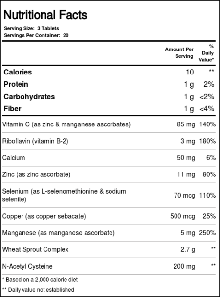 Source Naturals Super Brotos mais 60 Tabletes - Image 4