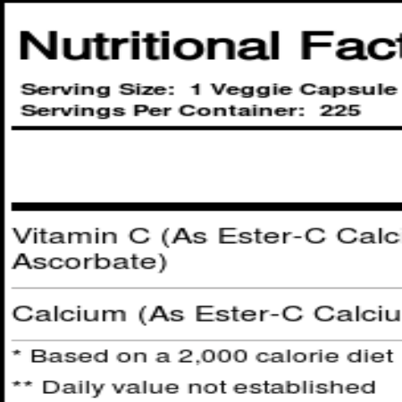 American Health Ester C 500 mg - 225 Comprimidos Mastigáveis: Vitamina C Essencial para Sua Saúde - Imagem 4