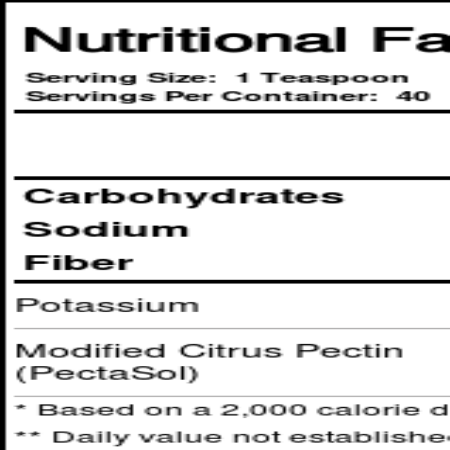 PectaSol Source Naturals: Pectina Cítrica Modificada em Pó 200g para Bem-Estar Natural - Imagem 2