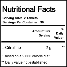 L-Citrulina 1.000 mg Source Naturals - 60 Tabletes para Energia e Recuperação Muscular - Imagem 4