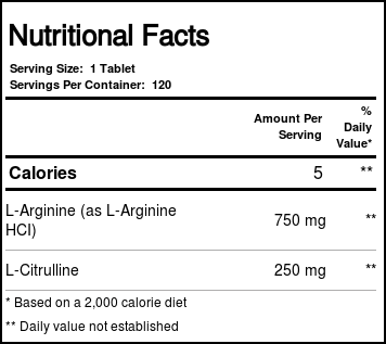 Source Naturals L-Arginina L-Citrulina Complexo 120 Tabletes - Energia e Performance - Imagem 4