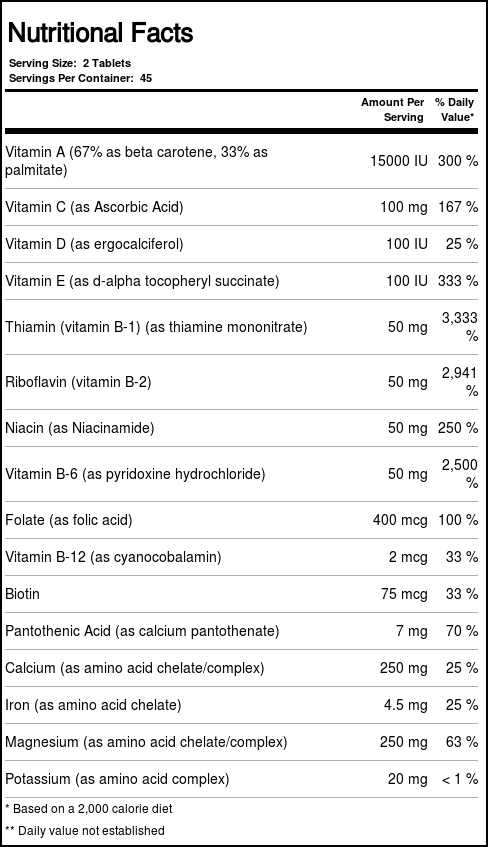 Nature's Plus Source Of Life Energia para Adolescente - 90 Tabletes - Imagem 2