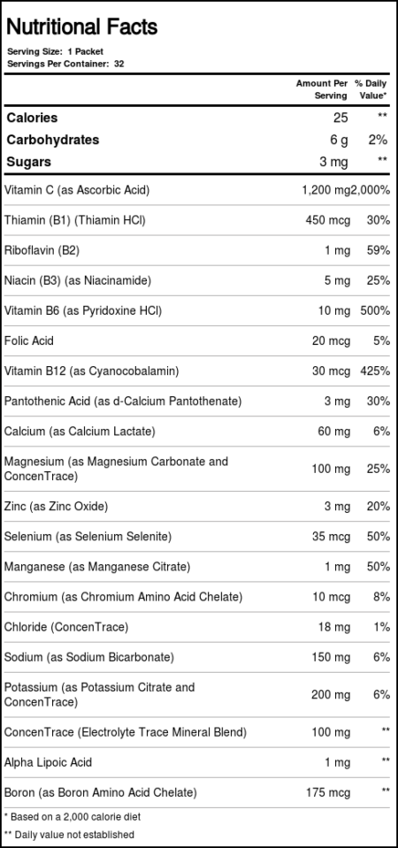 Trace Minerals Research Electrolyte Stamina Power Pak, Baga mista não transgênica - 30 Packets - Image 6