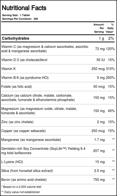 Source Naturals Ultra Cal Noite 240 Tabletes - Image 4