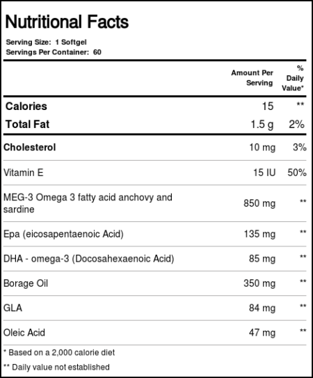 Natrol, Complexo de Omega 3-6-9 - 60 Cápsulas - Image 4