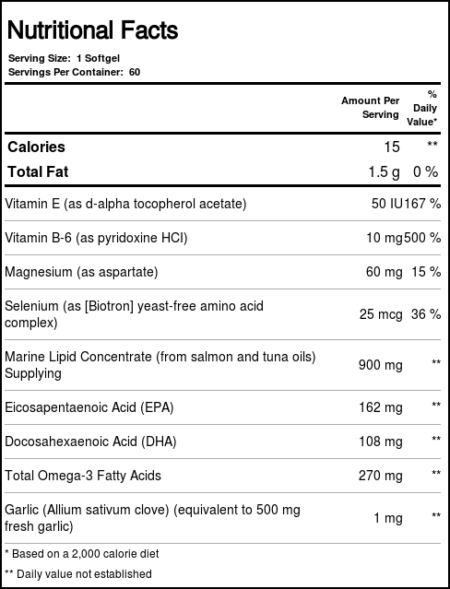 Nature's Plus, Omega 3 Completo - 60 Cápsulas em Gel - Image 2