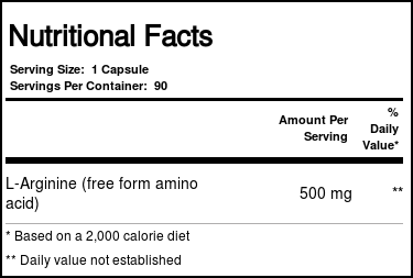 Nature's Plus L-Arginina 500 mg - 90 Cápsulas Vegetarianas: Energia e Vitalidade - Imagem 4