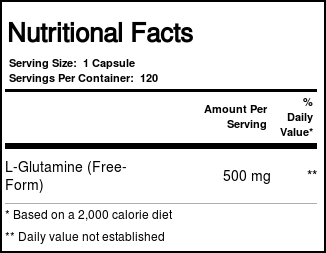 Now Foods L-Glutamina 500 mg - 120 Cápsulas: Suporte para Recuperação Muscular e Saúde Intestinal - Imagem 4