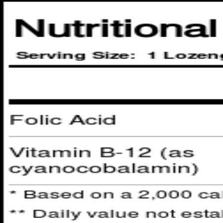 Vitamina B-12 1000 mcg Now Foods com Ácido Fólico - 100 Pastilhas para Energia e Saúde - Imagem 4