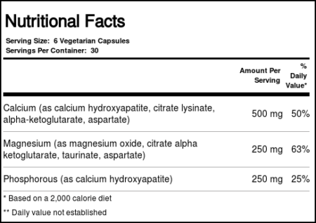 Country Life, Cálcio e Magnésio - 180 Cápsulas Vegetarianas - Image 2