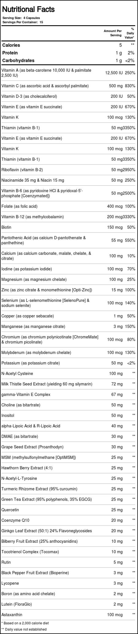 Source Naturals, Life Force™ - 60 Cápsulas - Image 2