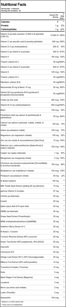 Source Naturals Life Force Multivitamínico Sem Ferro - 120 Cápsulas para Vitalidade e Bem-Estar no Brasil - Imagem 2