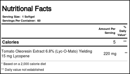 Source Naturals Licopeno 15 mg 60 Géis - Image 2