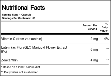 Source Naturals, Zeaxantina com Luteína - 60 Cápsulas - Image 4