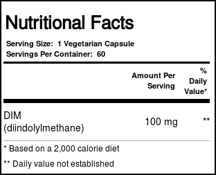 Olympian Labs DIM 100 mg - 60 Cápsulas Vegetarianas: Suporte ao Equilíbrio Hormonal e Bem-Estar - Imagem 4