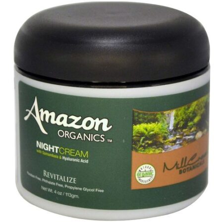 Amazon Organics, Amazon Organics™ Creme Facial Noturno - 113 g (4 oz)