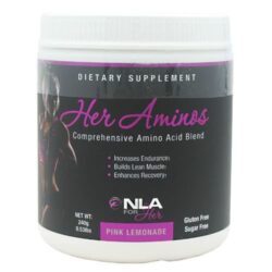 NLA for Her Her Aminos Limonada Rosa - 30 Porções Essenciais para Você