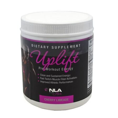 NLA for Her, Uplift Pré-Treino Feminino, Limonada de Cereja - 40 Porções