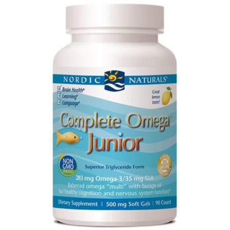 Nordic Naturals, Ômega-3.6.9 Júnior, Limão - 90 ​​Cápsulas em Gel