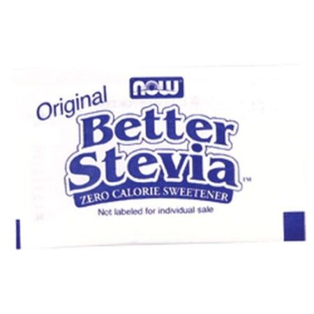 Now Foods, Better Stevia™ Original - 1000 Pacotes por Caixa