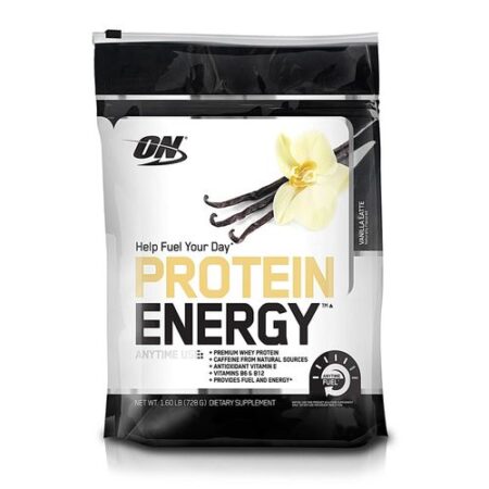 Proteína Energia Optimum Nutrition Vanilla Latte 1.72 lbs/ 780 gr 52 porções