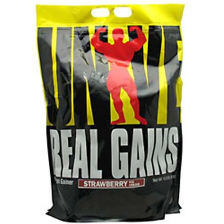 Universal Nutrition, Real Gains™, Sabor Morango - 4.80 kg (10,6 lb)