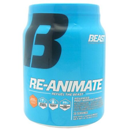 Beast Sports Nutrition Re-Animate, Orange Creamsicle - 30 Servings