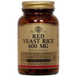 Solgar Levedura de Arroz Vermelho 600 mg - 60 Cápsulas Vegetarianas: Seu Aliado para o Bem-Estar Cardíaco no Brasil