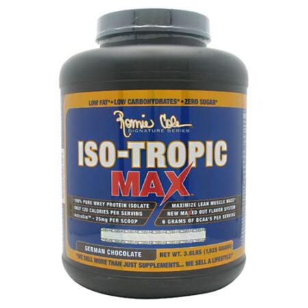 Ronnie Coleman Signature Series, Iso-Tropic Max™ - Sabor Chocolate Alemão - 3,6 lbs